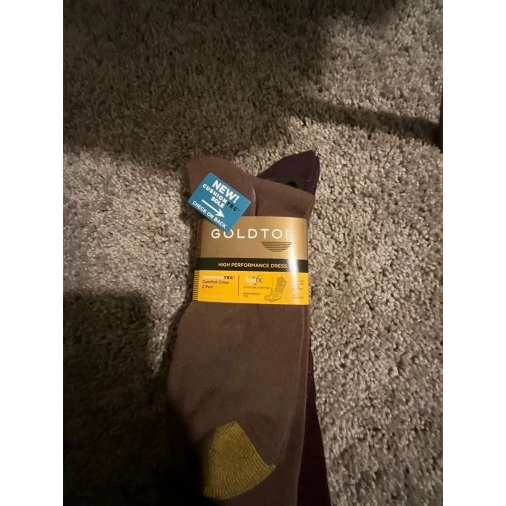 Men’s GoldToe 2-pack Dress Socks